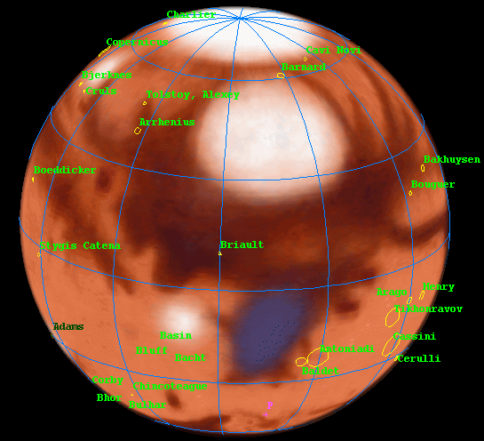 Mars am 30.8. 24 Uhr